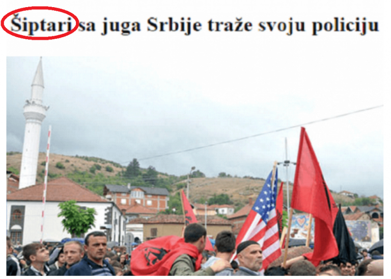 Edhe mediat e Kosovës, si në Serbi kanë filluar të përdorin terma pezhurativ. Serbëve ju thonë “shkie”…A u nxiten nga një ministër i Vucicit? Edhe mediat e Kosovës, si në Serbi kanë filluar të përdorin terma pezhurativ. Serbëve ju thonë “shkie”…A u nxiten nga një ministër i Vucicit?
