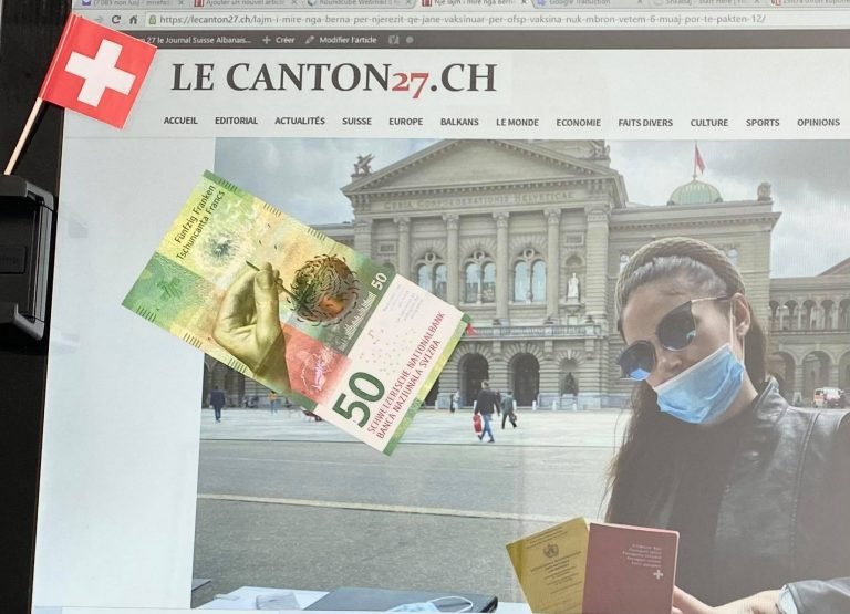 Zvicra dhuron 50 CHF për ata që bindin dikë për t’u vaksinuar