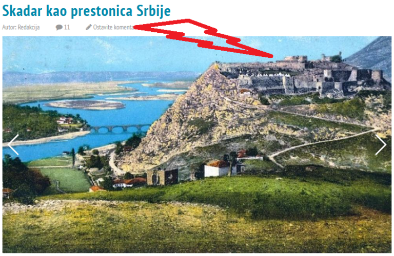 Mediat e Beogradit Shkodrën e quajnë «Skadar» dhe kryeqytet të Serbisë (?!) duke ftuar turistët serbë të vizitojnë Shqipërinë. Cfarë po fshihet këtu? Mediat e Beogradit Shkodrën e quajnë «Skadar» dhe kryeqytet të Serbisë (?!) duke ftuar turistët serbë të vizitojnë Shqipërinë. Cfarë po fshihet këtu?