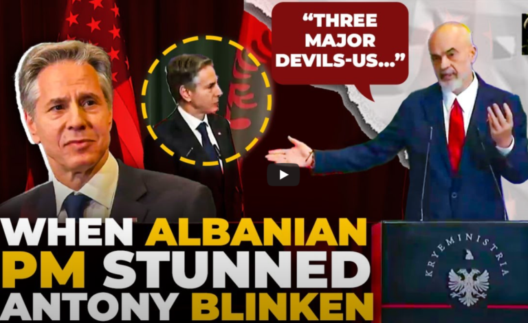 Mediat botërore: Edi Rama i quajti SHBA-të “shtet djallëzor” përballë Antony Blinken VIDEO Mediat botërore: Edi Rama i quajti SHBA-të “shtet djallëzor” përballë Antony Blinken VIDEO