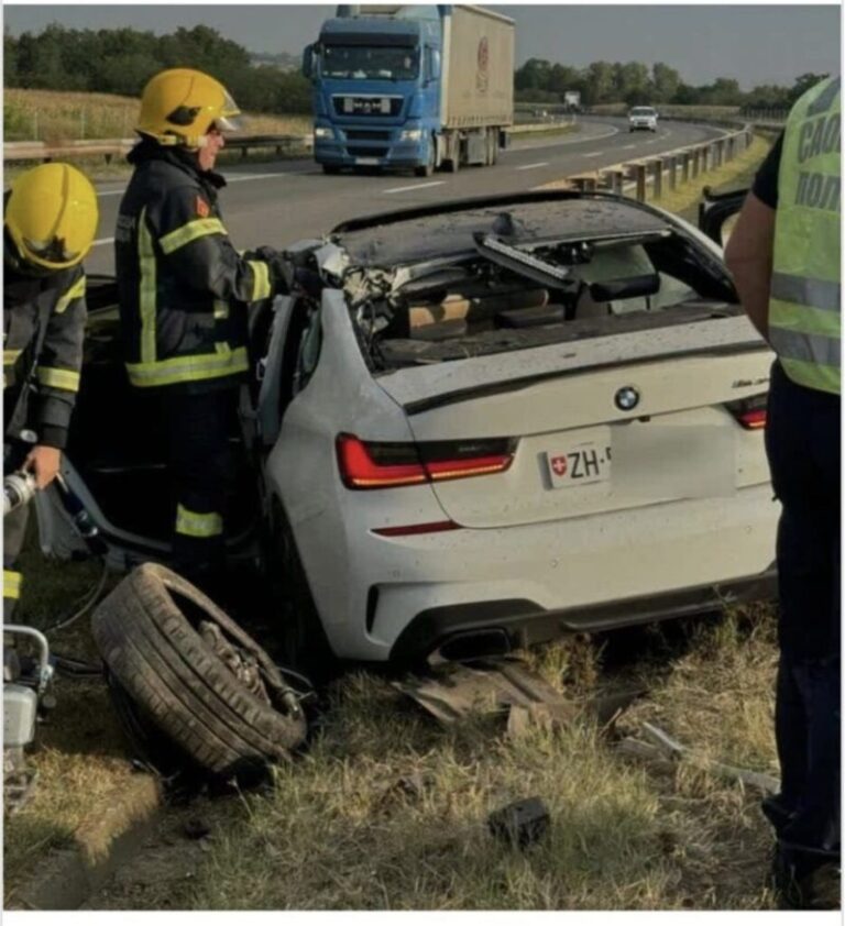 Humb jeten një qytetare nga Zvicra në Serbi, ne autostradën Beograd – Nish Humb jeten një qytetare nga Zvicra në Serbi, ne autostradën Beograd – Nish