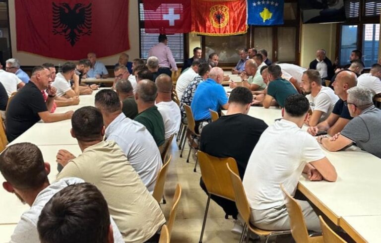Daut Haradinaj në mesin e mërgimtarëve në Zvicër: Kosova ka nevojë si asnjëherë më parë për vlerat e tyre Daut Haradinaj në mesin e mërgimtarëve në Zvicër: Kosova ka nevojë si asnjëherë më parë për vlerat e tyre