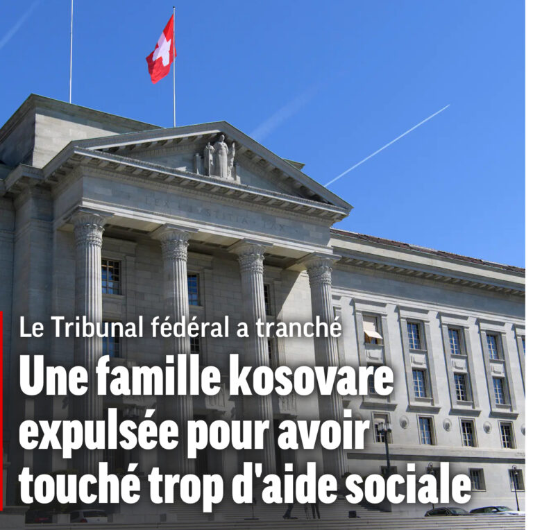 Debohet nga Zvicra, pasi kosovari akuzohet se ka marrë ndihmë sociale në vlerë 618 mijë franga Debohet nga Zvicra, pasi kosovari akuzohet se ka marrë ndihmë sociale në vlerë 618 mijë franga