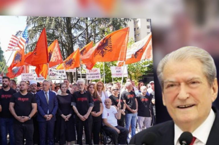 Nga Tirana përkrahen protestat e shqiptareve në Preshevë, Berisha: Regjimi i Beogradit te ndal spastrimet etnike ndaj shqiptareve entik ne Luginë Nga Tirana përkrahen protestat e shqiptareve në Preshevë, Berisha: Regjimi i Beogradit te ndal spastrimet etnike ndaj shqiptareve entik ne Luginë