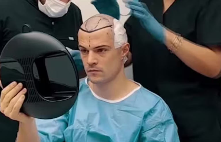 Granit Xhaka ka bërë transplantin e flokëve në Kosovë Granit Xhaka ka bërë transplantin e flokëve në Kosovë